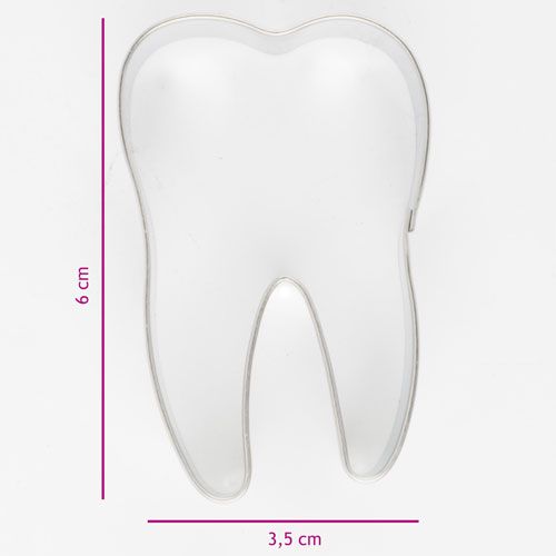 Vykrajovačka Zub 6cm 2