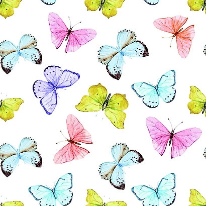 Papierové servítky-Motýle
