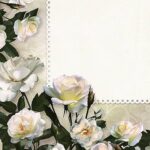 Papierové servítky – Svadobné kvety